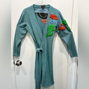Aoyama Itchome Knit Wrap Dress